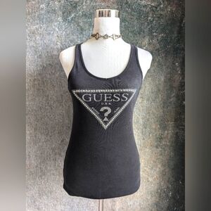 Y2K Vintage GUESS Bling Tank Top